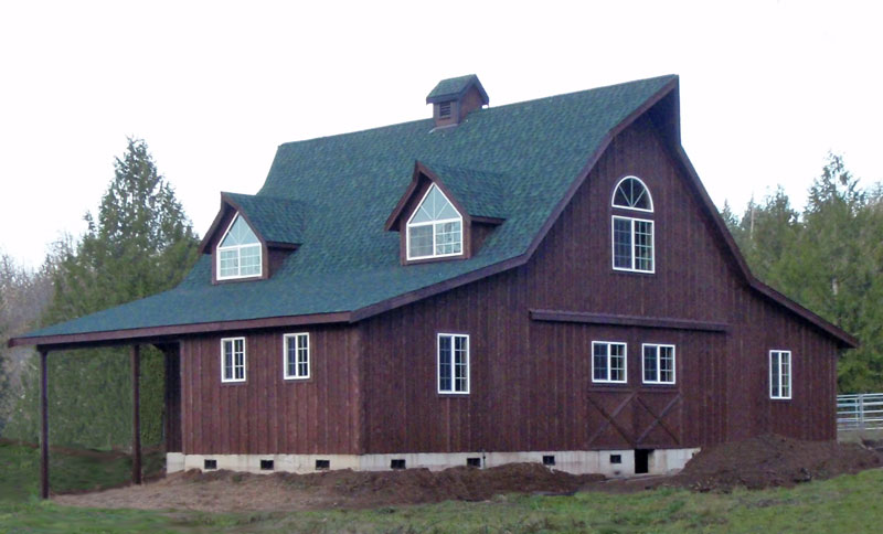 Barn Home Pole Style House