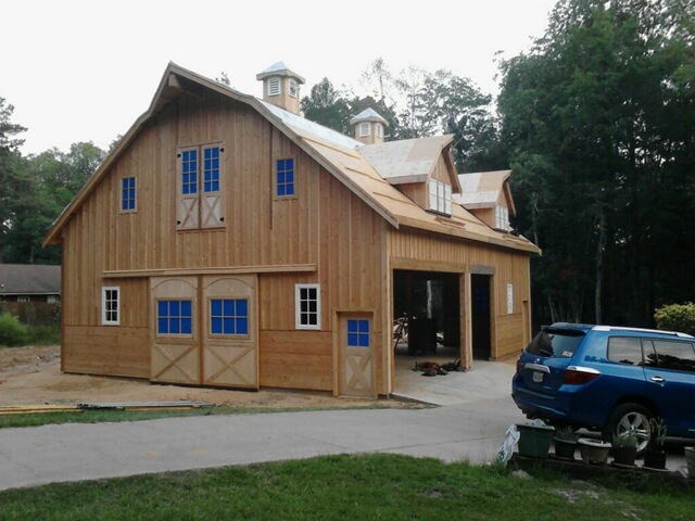 Pole Barn Plans with Loft Apartment