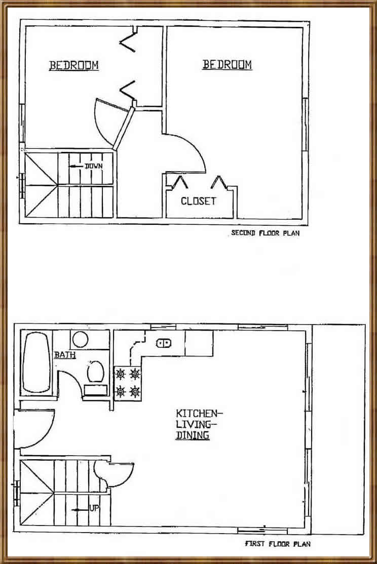 Cabin Floor Plans with Loft