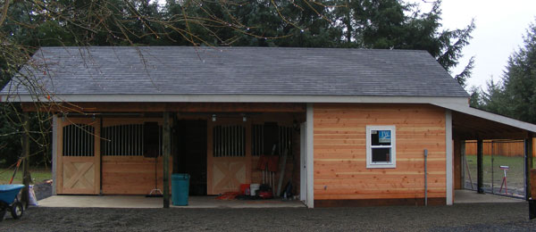 Shed Row Horse Barn Plans