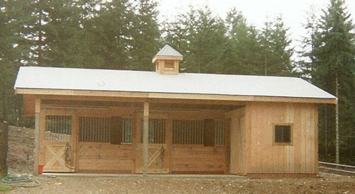 sasila: Shed row horse barn plans
