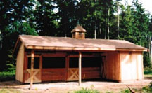 Horse barns, barn kit, barn kits